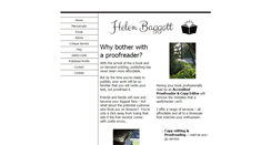 Desktop Screenshot of helenbaggott.co.uk